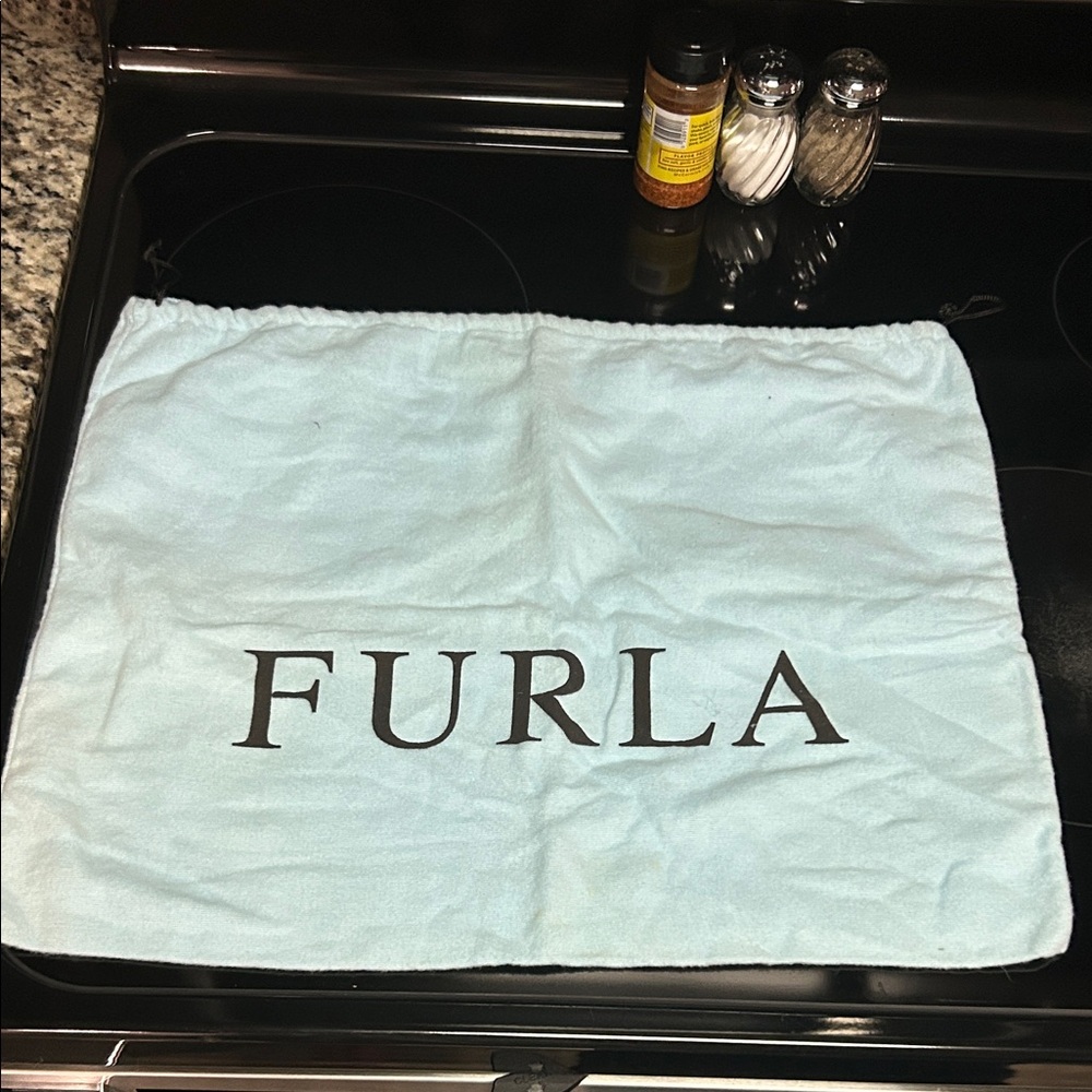 Furla Sky Blue Storage Bag Big 18x 15